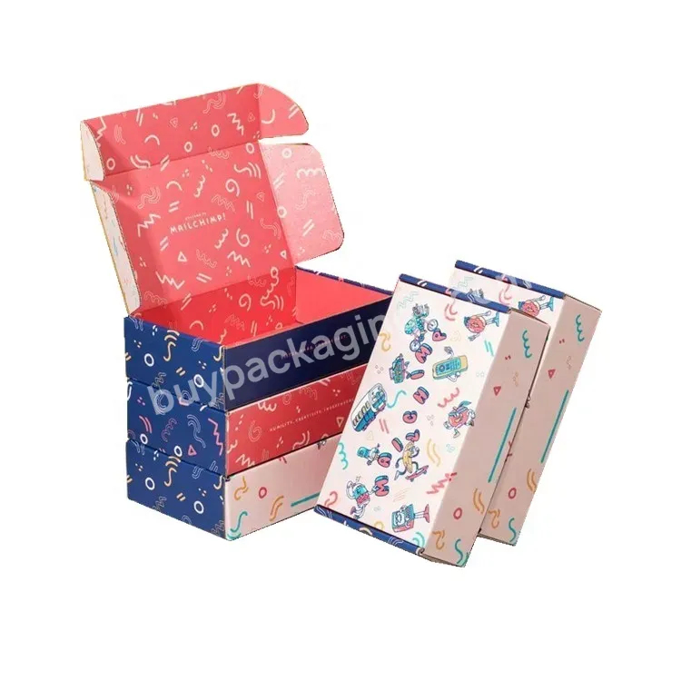 Customized Design Corrugated Paper Gift Box Mailer Paper Packaging Box Shipping Box