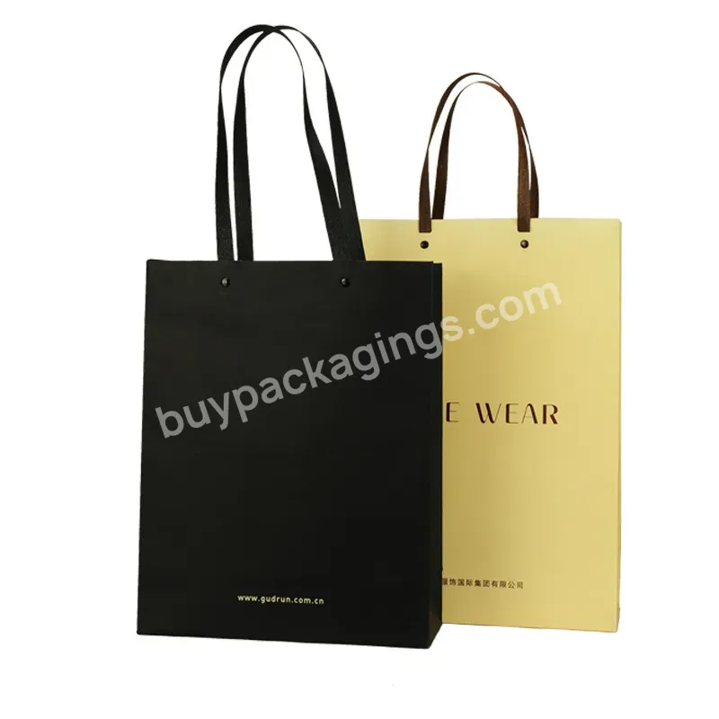 Customized Design Recyclable Box Printing Pattern Logo Clothing Silk Packaging Design Gift Bag