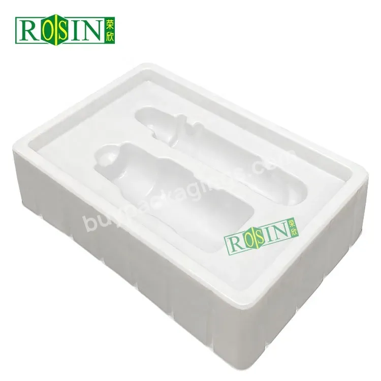 Customized Disposable Blister Plastic Cosmetic White Packaging Spray Bottle Tray Eco Friendly