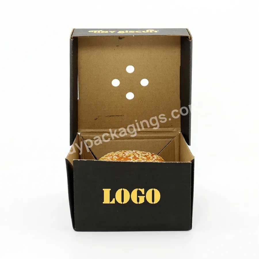 Customized Disposable Food Packaging Hamburger Box