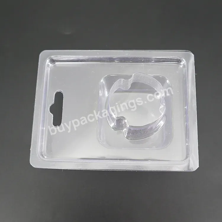 Customized Disposable Pvc Pet Plastic Clamshell Edgefold Sliding Blister Card Packaging