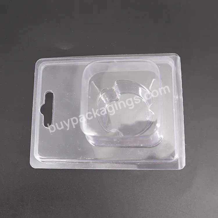 Customized Disposable Pvc Pet Plastic Clamshell Edgefold Sliding Blister Card Packaging