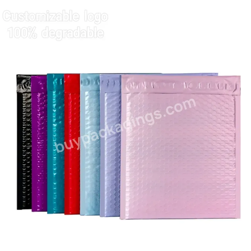 Customized Eco-friendly Bubble Filled Envelope/aluminum Foil Pouch/customized Waterproof Shipping Courier