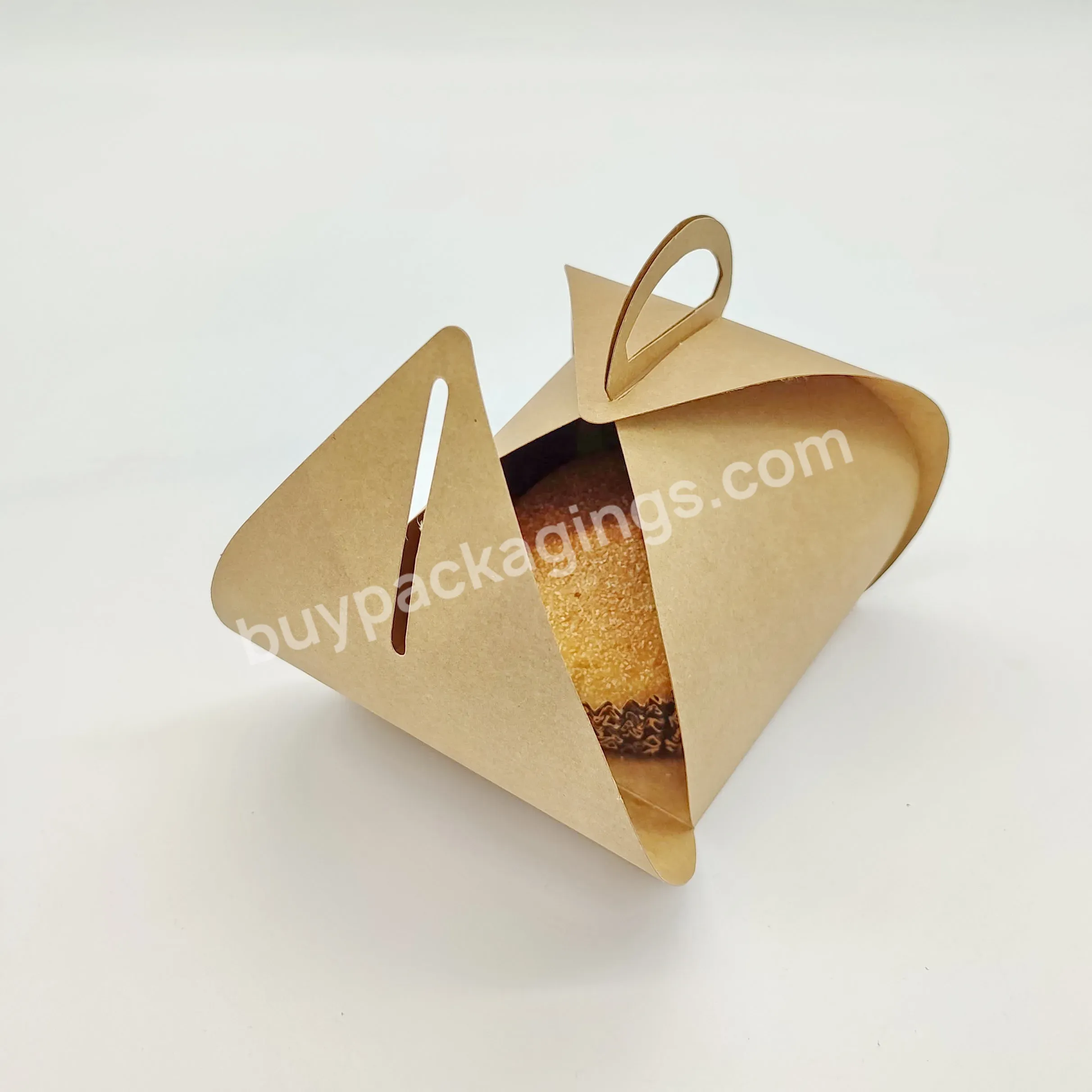 Customized Eco-friendly Logo Printed Cake Boxes