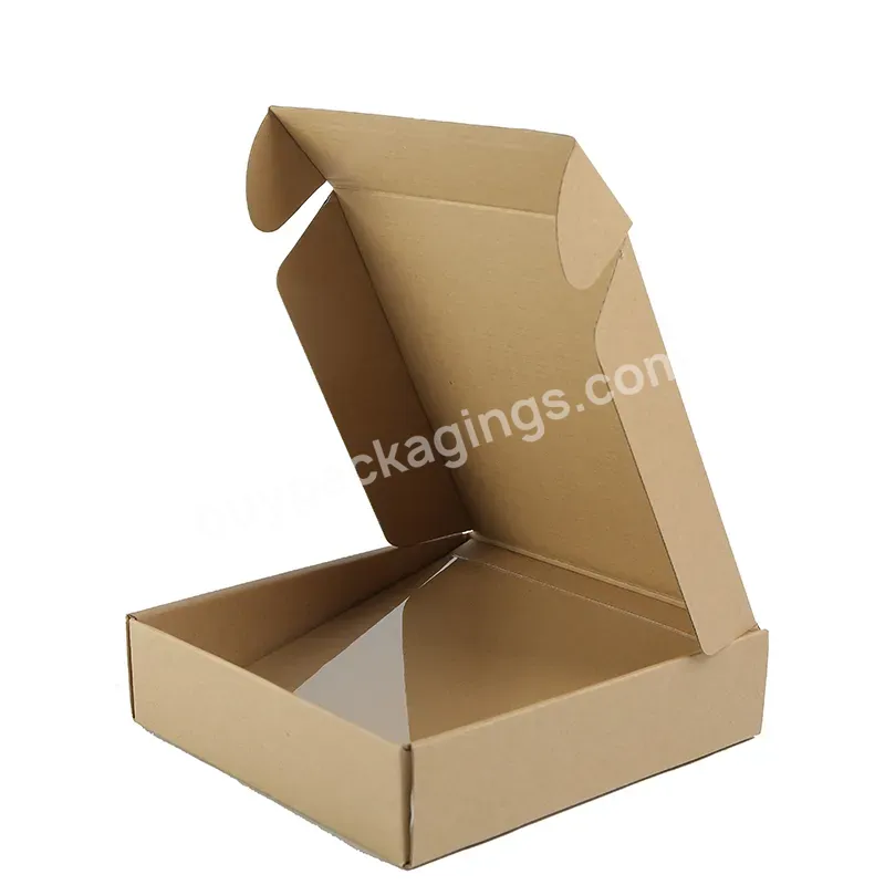 Customized Eco Friendly Matte Printing Corrugated Cardboard Carton Mailer Shipping Mail Packaging Paper Box