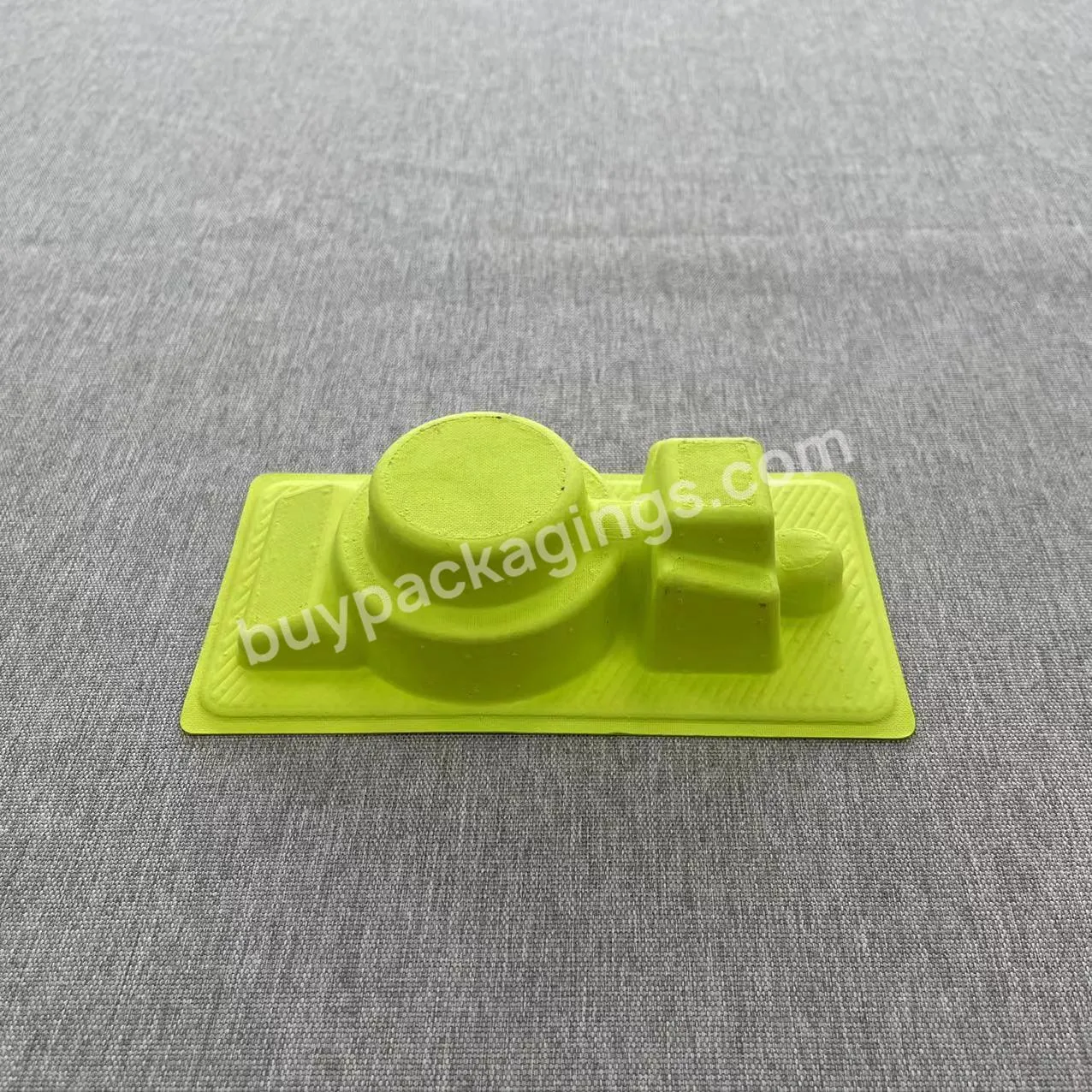 Customized Eco Friendly Molded Pulp Paper Lighter Inner Packaging Box Insert For Electronic Products