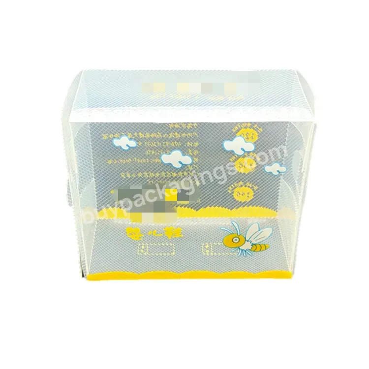 Customized Factory Direct Printing Plastic Box For Baby Products Pvc Pet Pp Packaging Folding Box