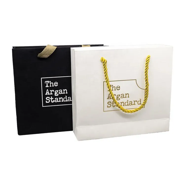 Customized fancy gift jewelry shop clothing store usage paper bags