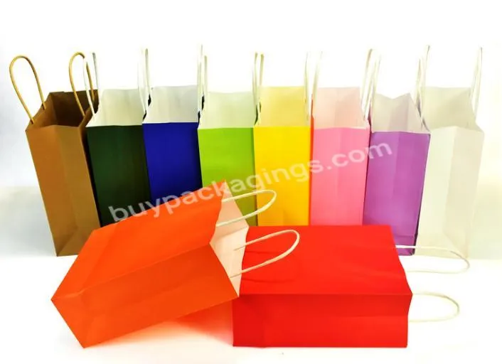 Customized Fashion Handbag Shopping Bag Easter Christmas Household Products Grocery Kraft Paper Bags