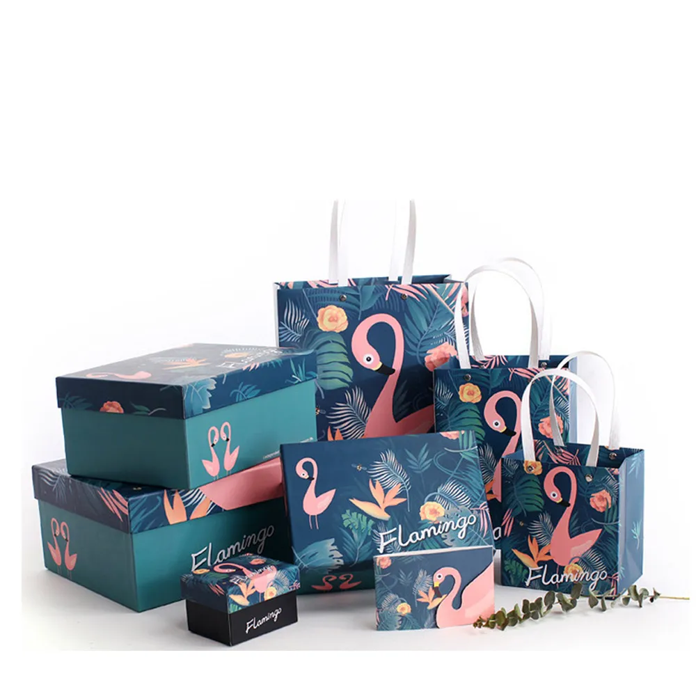 Customized  fashion manufactures cardboard printed logo durable empty rigid baby gift box