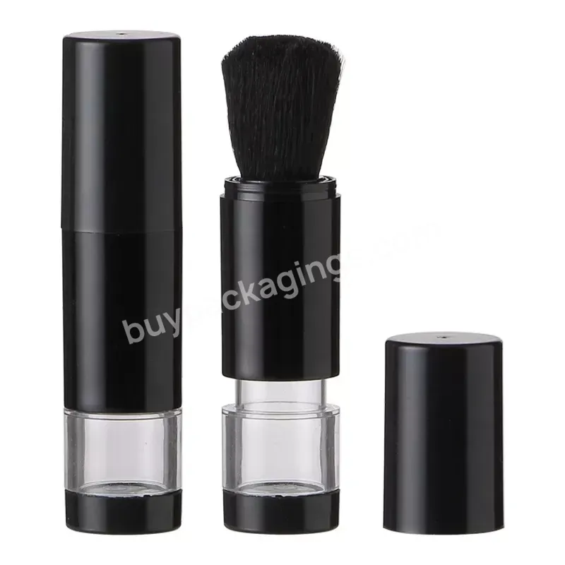 Customized Fine Light Peak Animal Wool Automatic Powder Spraying Makeup Brush Blusher Powder Portable Paint Perfume Bottle - Buy Makeup Brush.