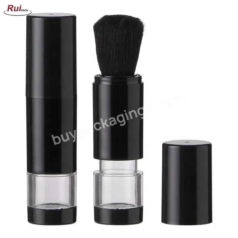 Customized Fine Light Peak Animal Wool Automatic Powder Spraying Makeup Brush Blusher Powder Portable Paint Perfume Bottle