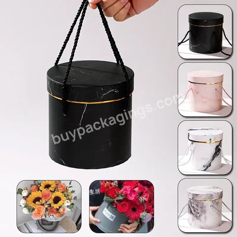 Customized Florist Bouquet Flower Packaging Box Gift Party Storage Boxes Flower Box