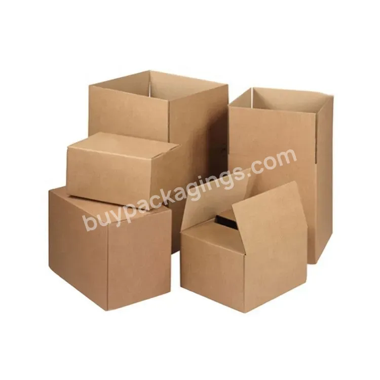 Customized Folding 3 Layer Hard Corrugated Cardboard Box For Shipping Packaging Carton Boxes Shipping