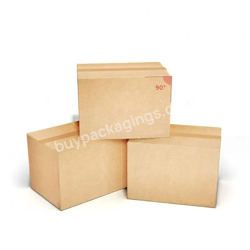 Customized Folding 3 Layer Hard Corrugated Cardboard Box For Shipping Packaging Carton Boxes Shipping