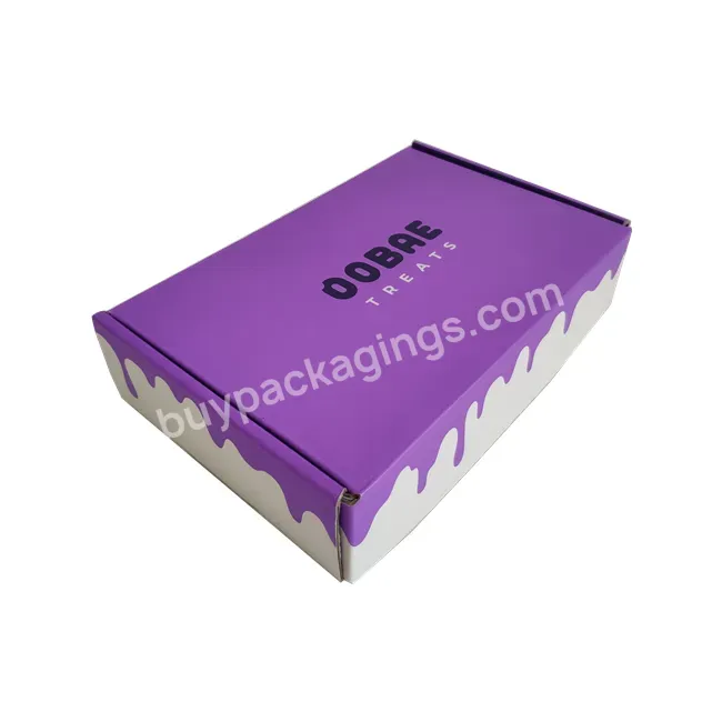 Customized Folding Hard Corrugated Packaging Cardboard Box For Shipping