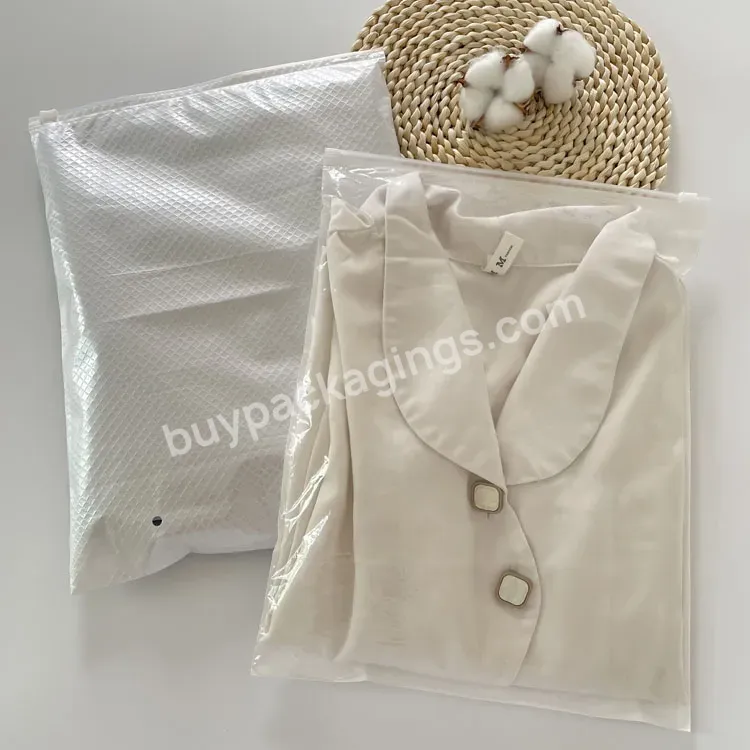 Customized Garment Packing Bag Biodegradable Clothing Packaging Bags With Logo Custom