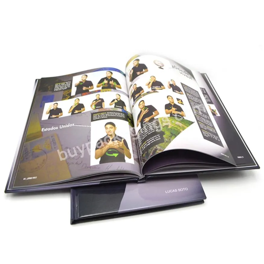 Customized Hardback Books Printing Business Photo Album OEM Hardcover Book Printing