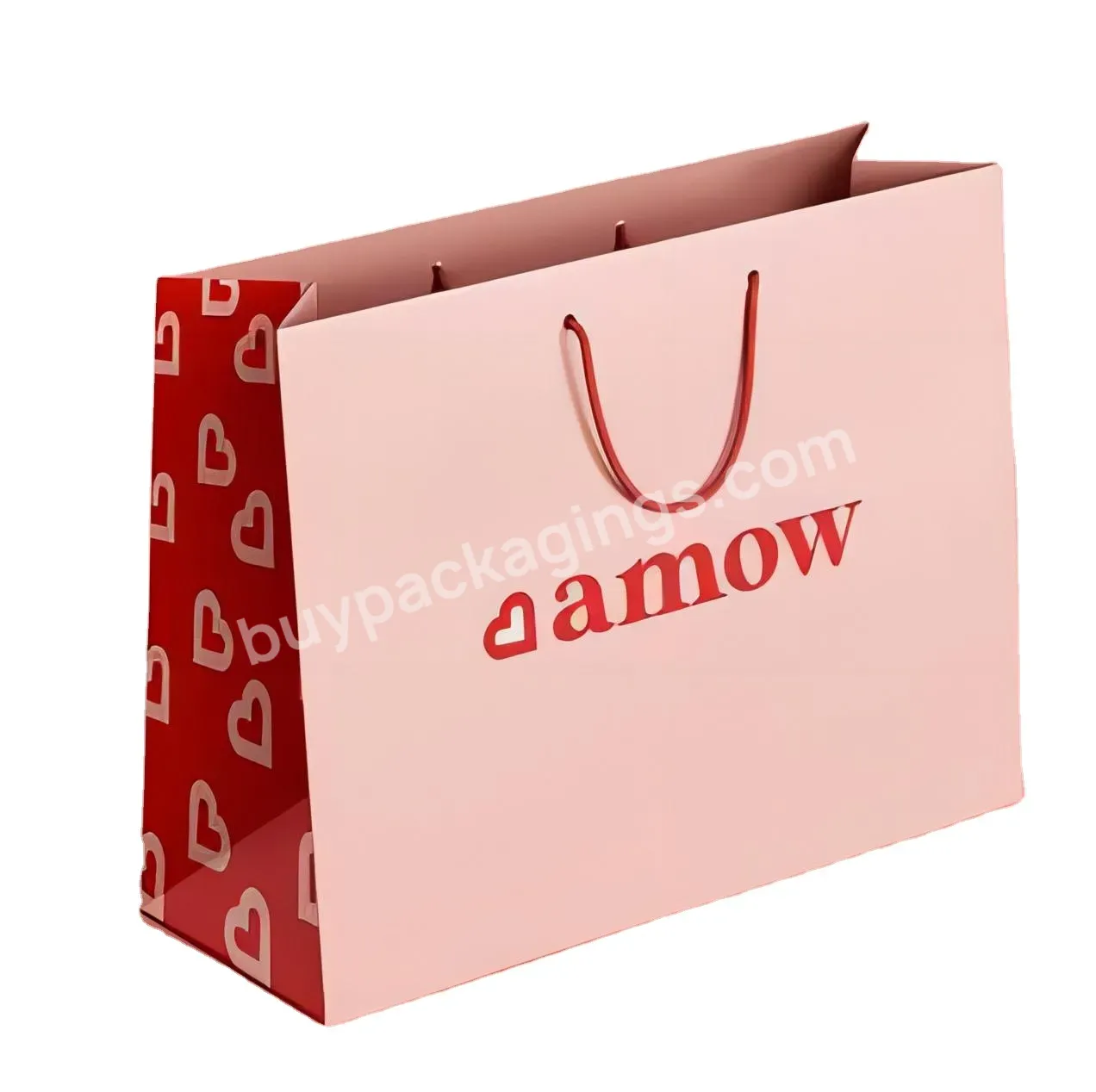 Customized High Quality Best Price Gift Candle Cloth Cosmetic Paper Shopping Bag With Handle Brand Recyclable Craft Bags
