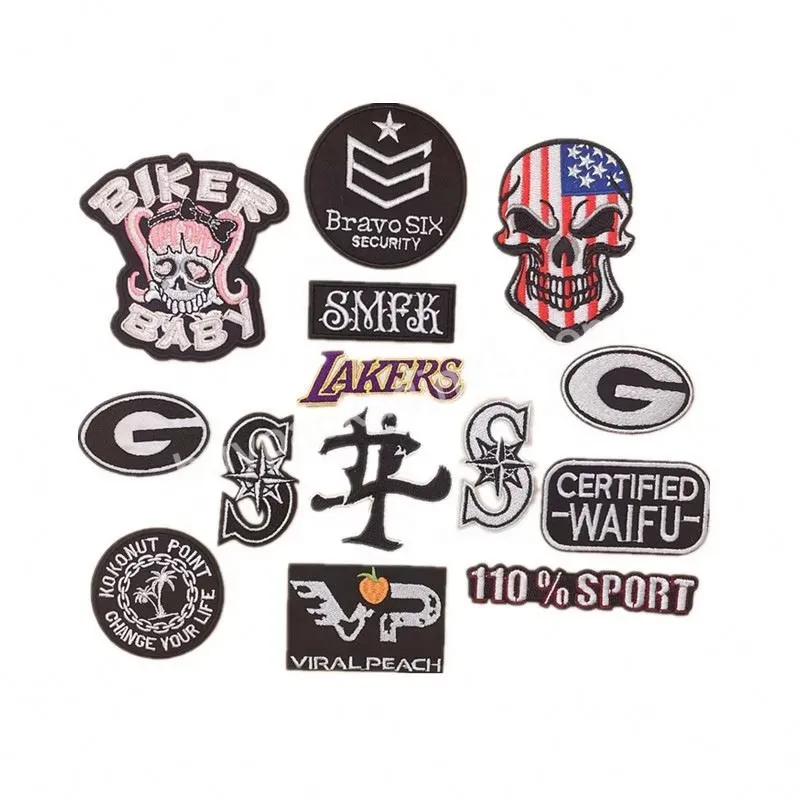 Customized High Quality Embroidery Patch Clothing Cloth Patches - Buy Iron Patches With Sequins,Micro Chapter Patch,Cheap Patches.