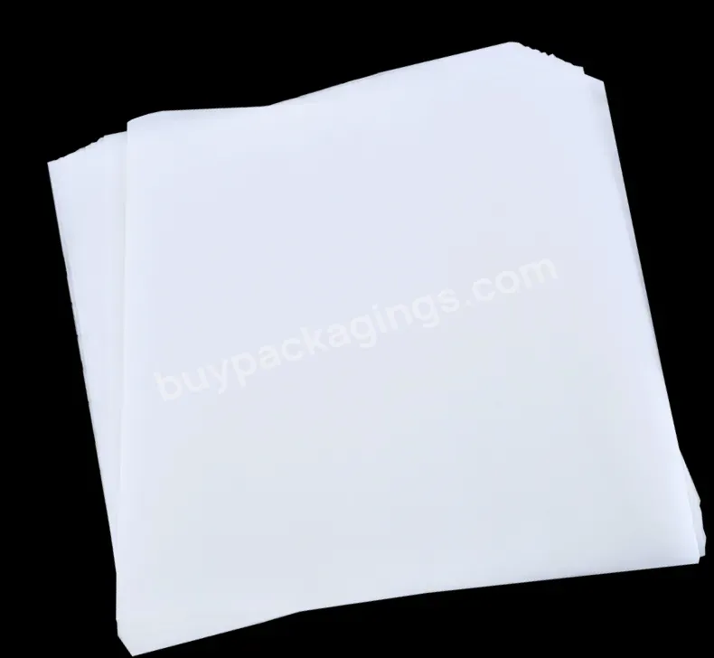 Customized High Quality Food Grade Butter Sandwich Grease Control Paper For Restaurant Bakery In Various Styles