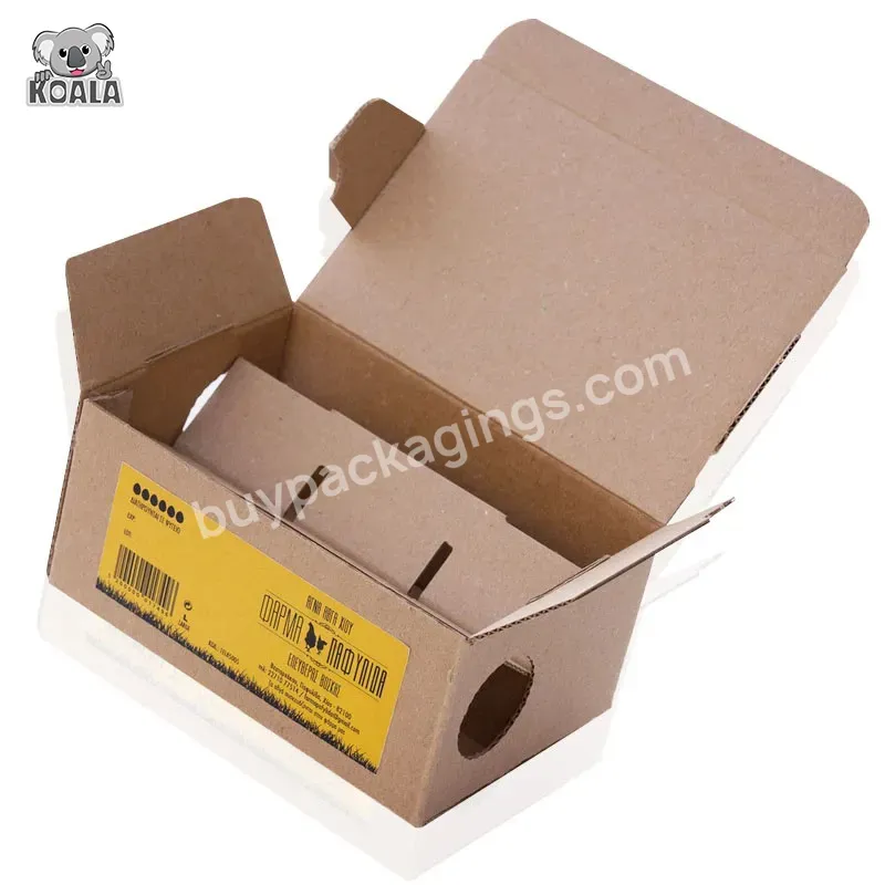 Customized Hot Sale Best Price Perforated 3-ply Kraft Paper Colored Egg Cartons