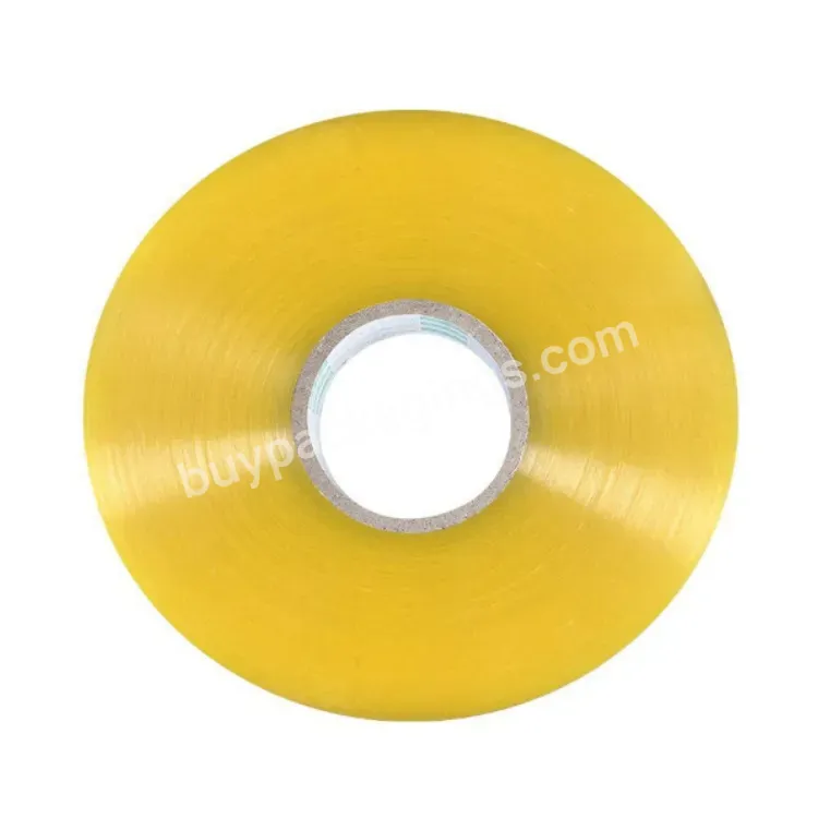 Customized Industry Water Proof Bopp Adhesive Jumbo Roll Tape For Packing