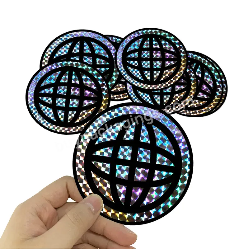 Customized Laser Holographic Profiled Sticker Is Waterproof And Tear Resistant With Good Adhesiveness