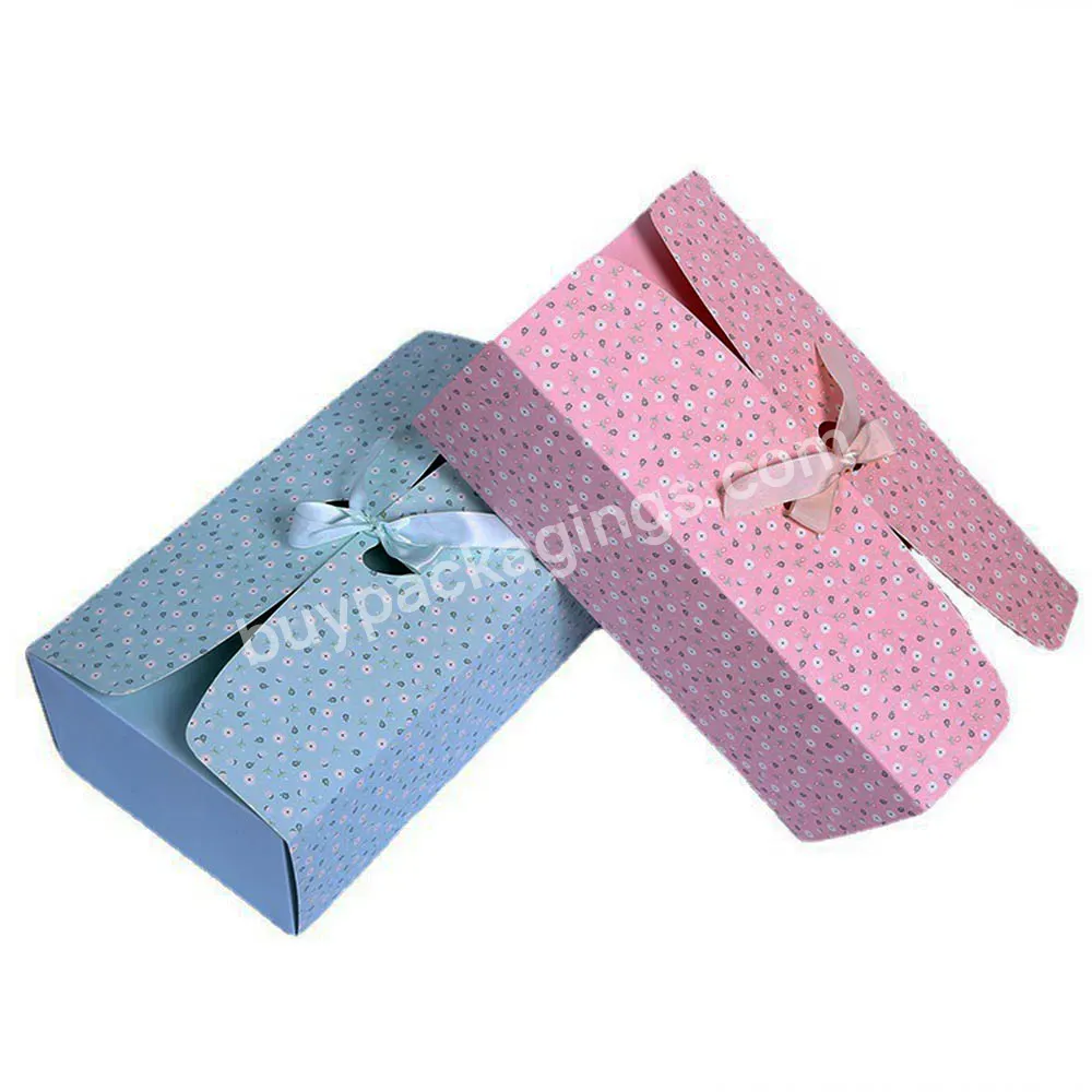 Customized Lingerie Storage Box Underwear Gift Box Socks Packaging Box