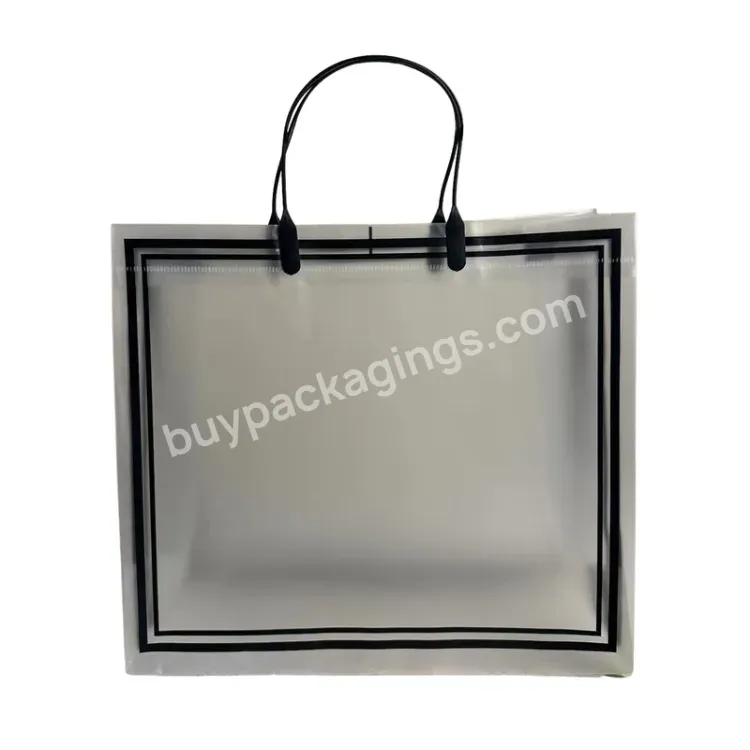 Customized Logo Clear Printing Tote Pvc Bag China Best Sale Eco-friendly Reusable Waterproof Pvc Bag For Shopping