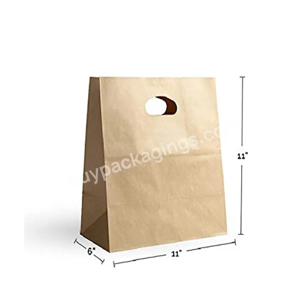 Customized Logo Eco Friendly Recycled Pack Brown Bags With No Handles Tote Grocery Bags Kraft Paper Gift Box Gravure Printing