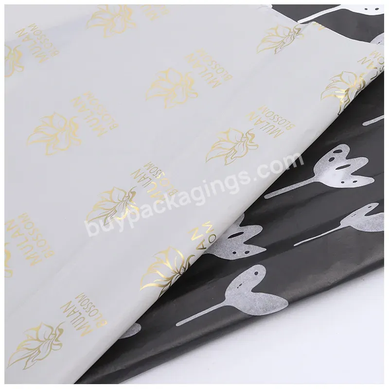 Customized Logo Gift Packaging Patterned Tissue Paper