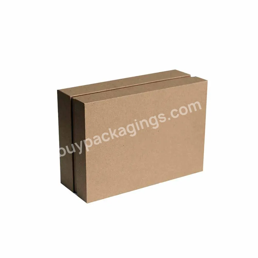Customized Logo Kraft Paper Cosmetics Jewelry Oil Bottle With Hand Gift Boxes Scented Candle Packing Box Paper Box