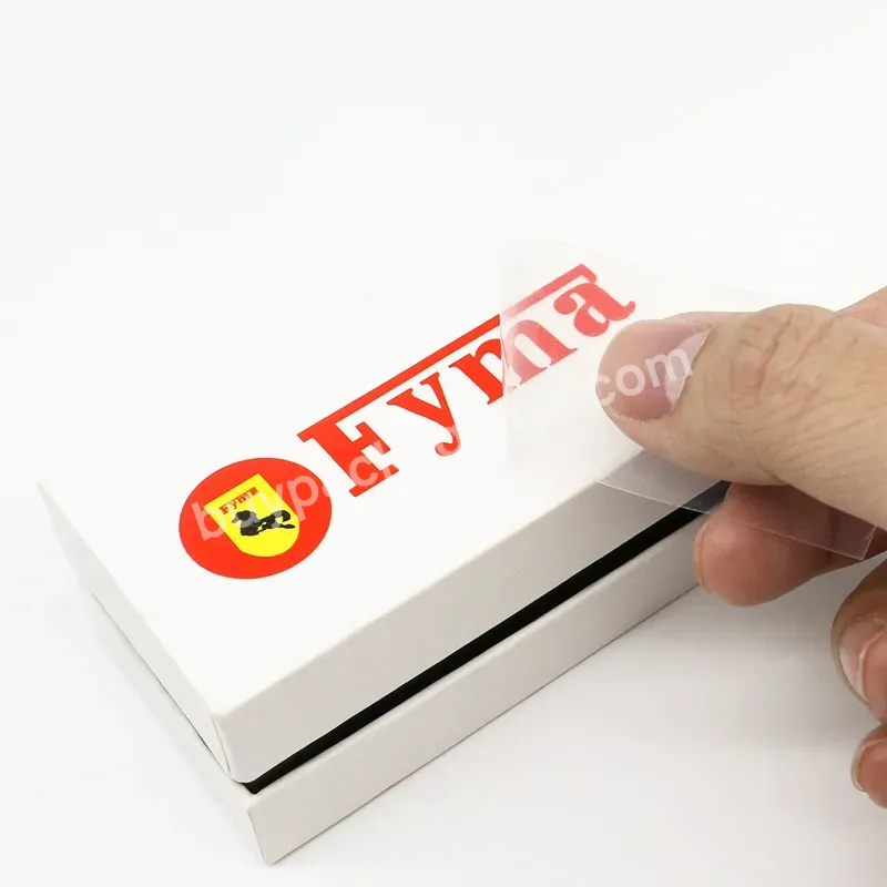 Customized Logo Labels Transparent Uv Transfer Stickers