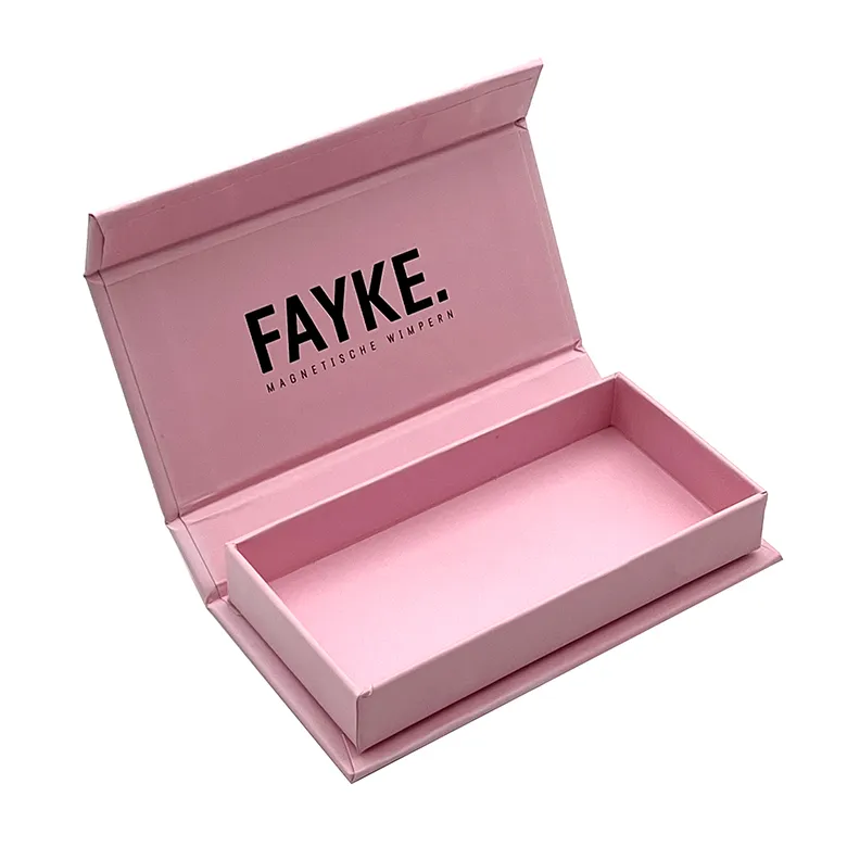 Customized logo lash box wholesale empty package for mink lashes magnetic eyelash packaging box