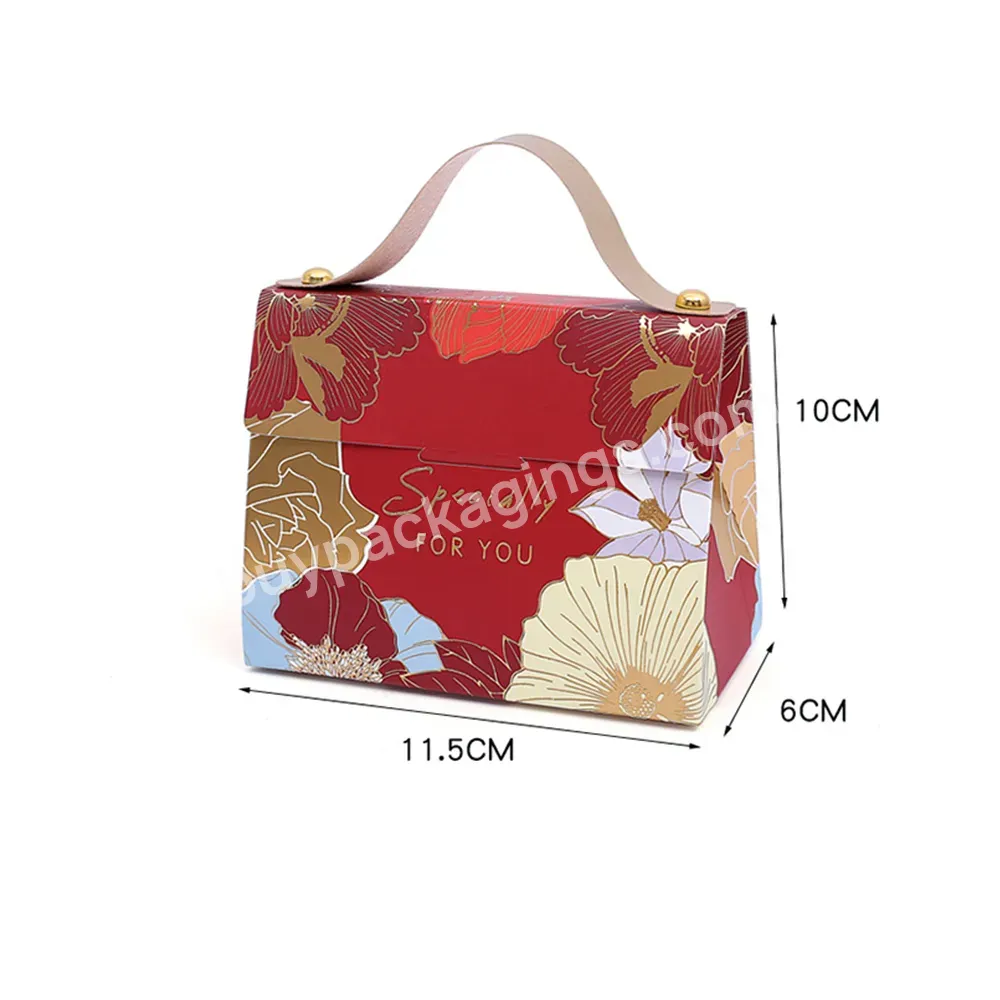 Customized Logo Luxury Cardboard Balentine Bags Wedding Gifts Bag Boxpacking For Hand Bag