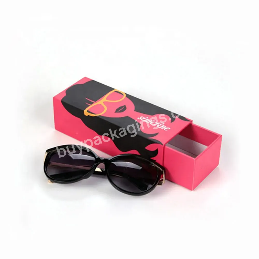 Customized Logo Luxury Sunglasses Packaging Boxes Case Sunglasses Box Designer Sunglasses Famous Brands Box