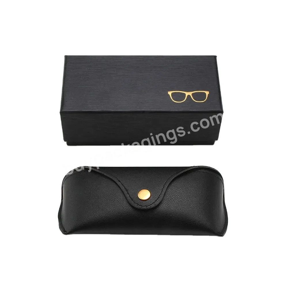 Customized Logo New Sunglasses Storage Box Eye Glasses Portable Cases Eyeglasses Rectangle Box For Glasses Holder Accessories