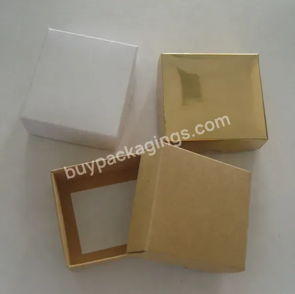 Customized Logo Printed Retail Cardboard Box / Small Cake Box / Cosmetic Box