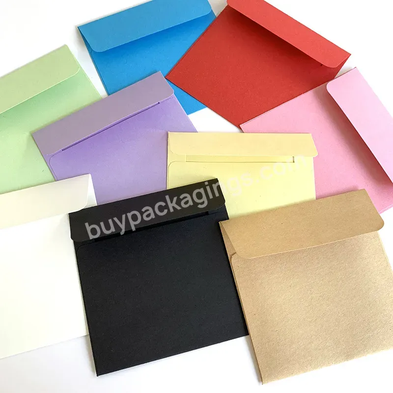 Customized Logo Printing Mini Kraft Paper Envelope Small Paper Envelopes Package - Buy Paper Envelope Package,Mini Envelope,Kraft Paper Envelope.