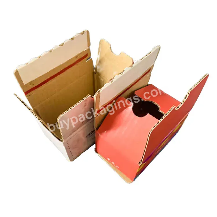 Customized Logo Printing Perfume Paper Packaging Box Black Shipping Corrugated Cardboard Mailer Box