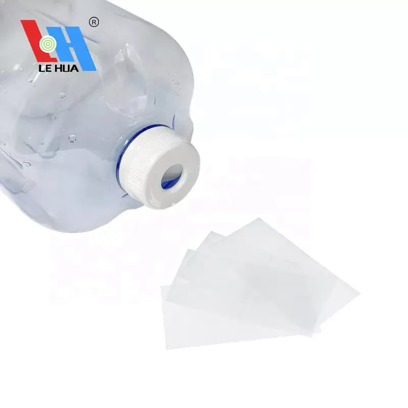 Customized Logo Printing Pvcheat Shrink Sleeve Label Wrap Bottle For 5 Gallon Water Cap Seal & Neck Seal