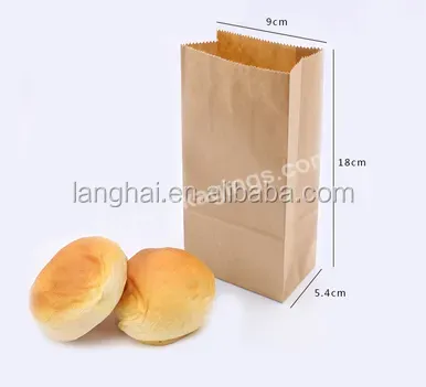 Customized Logo Safe And Environmentally Friendly Food Packaging Paper Bag
