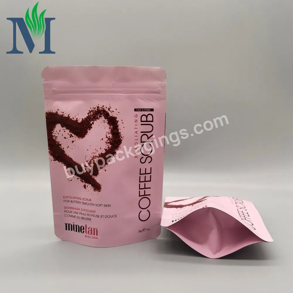 Customized Low Moq Foil Mylar Smell Proof Reusableziplock Plastic Stand Up Pouch Powder Packaging Bag With Your Logo