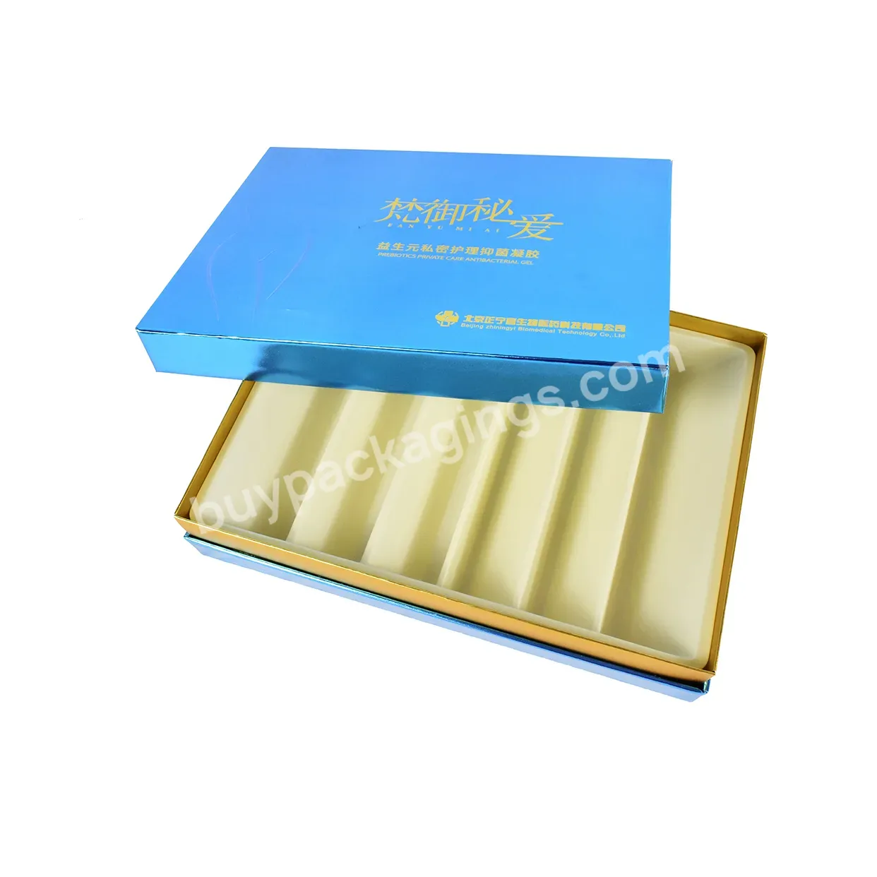 Customized Magnetic Closure Lid Packaging Present Perfume Essential Oil Cosmetics Gift Box With Eva Foam Inserthot Sale Products