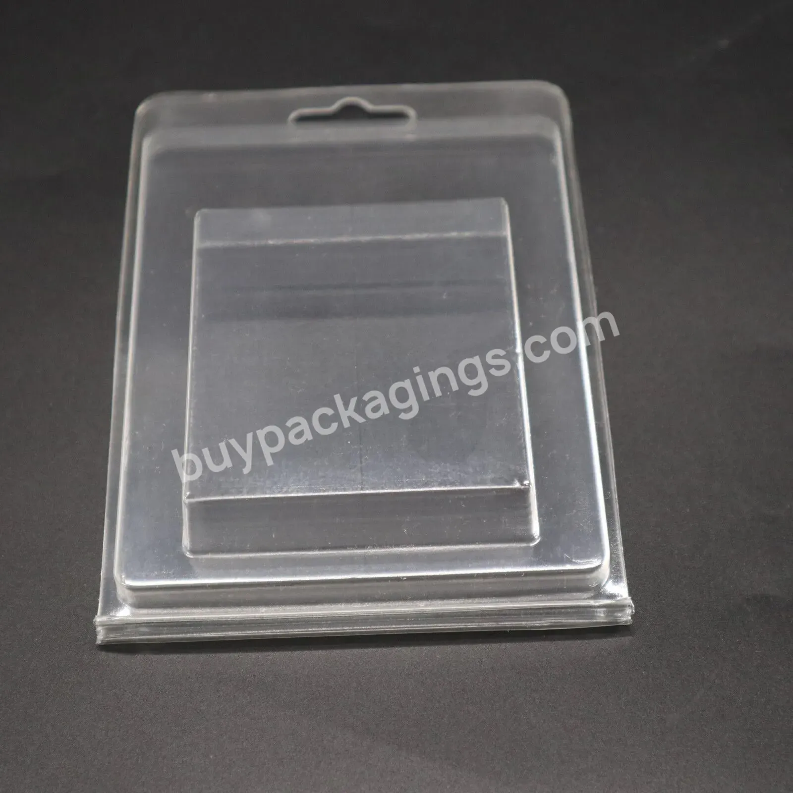 Customized Mini Pvc Double Plastic Packaging Clamshell Box For Potted Plants Transparent Plastic Blister Clamshell Packaging