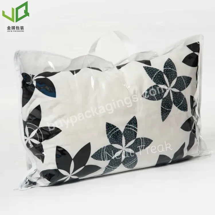 Customized Non-woven Pe Pillow Packaging Bag Pvc Pillow Blanket Storage Packaging Bag - Buy Pillow Bag,Non-woven Pillow Bag,High Quality Pillow Pack.