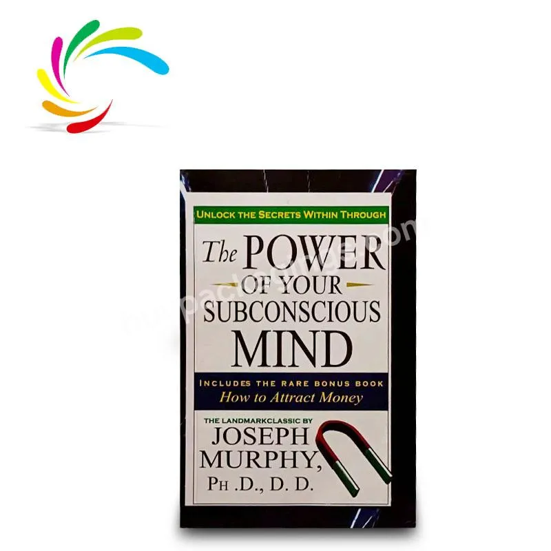 customized novel books THE POWER OF YOUR SUBCONSCIOUS MIND paperback book printing