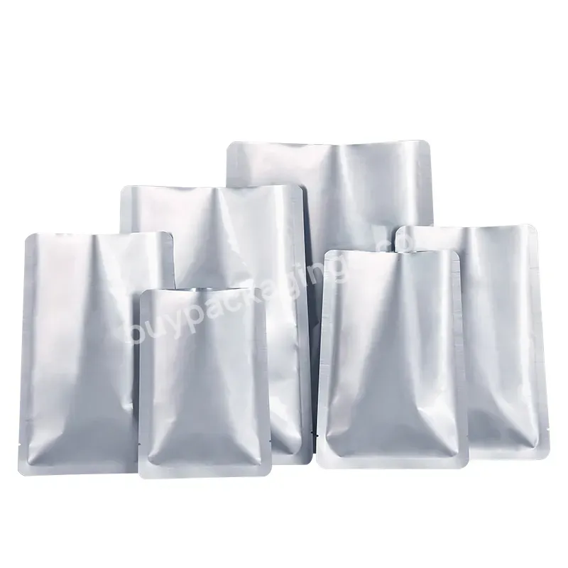 Customized Open Top Aluminum Foil Vaccum Zipper Bags Antistatic Shielding Bag