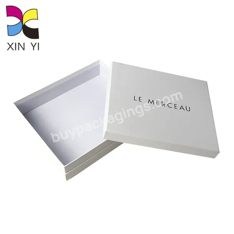 Customized Package Box Silk Black Mailer Box Manila Folder Paper Box Shoes